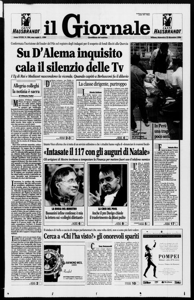 Il giornale : quotidiano del mattino